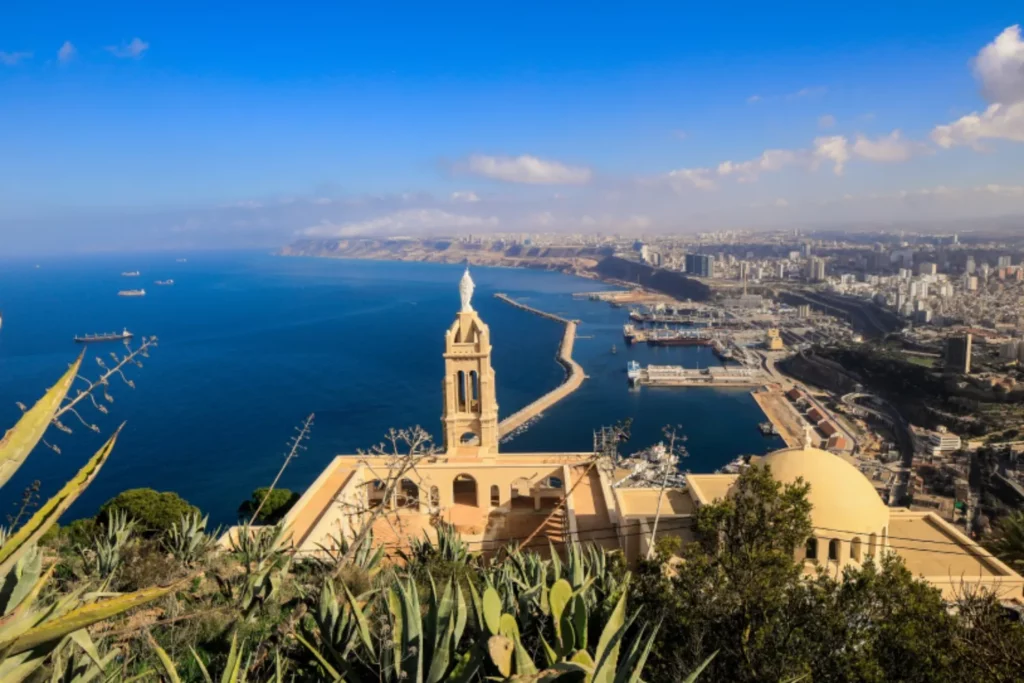 Algérie vue sur la ville d'oran